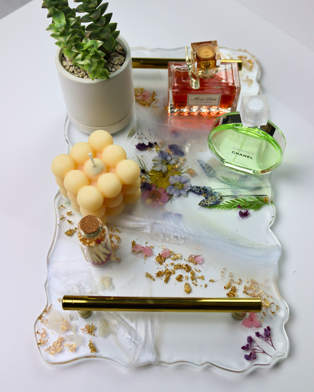 DIY Large Resin Vanity Tray Kit