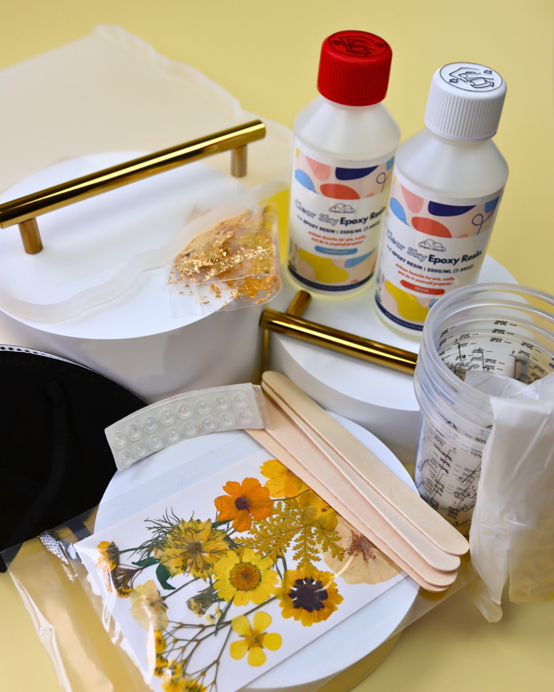 DIY Large Resin Vanity Tray Kit