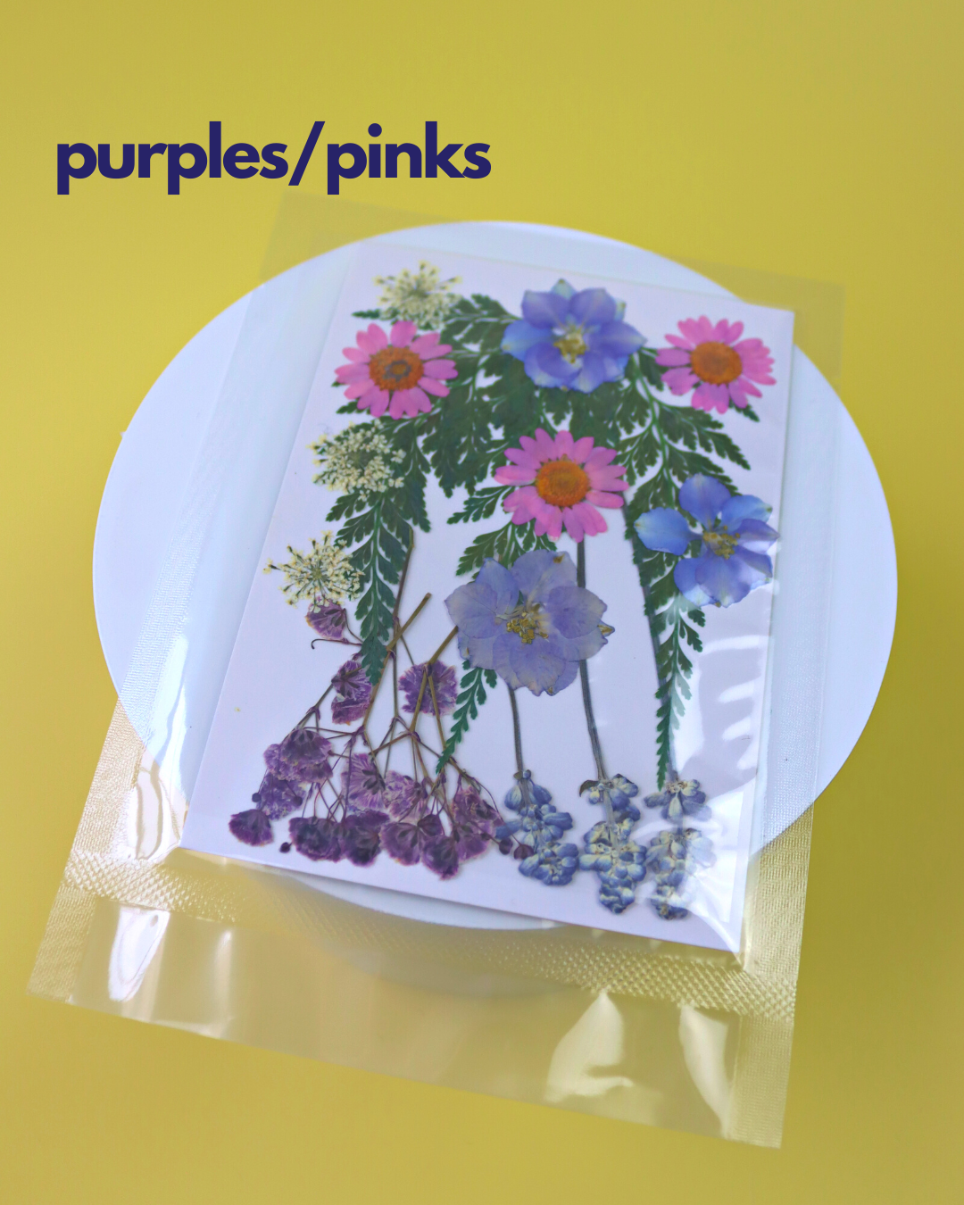 DIY Floral Resin Coaster Set Kit (Square-Shaped)