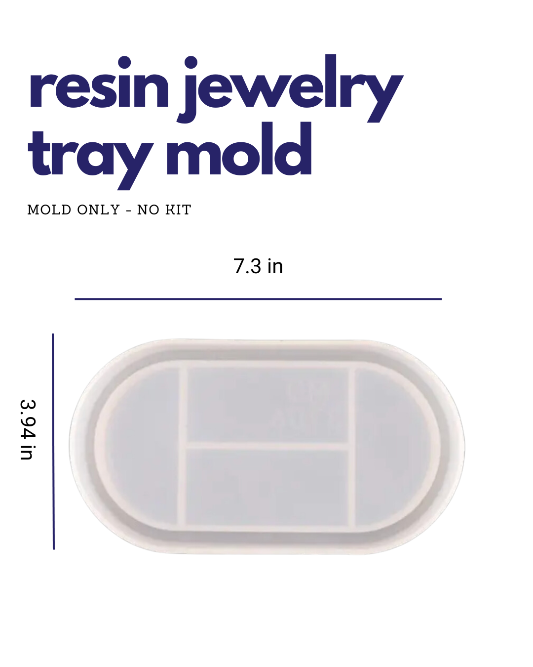 Resin Jewelry Tray Mold