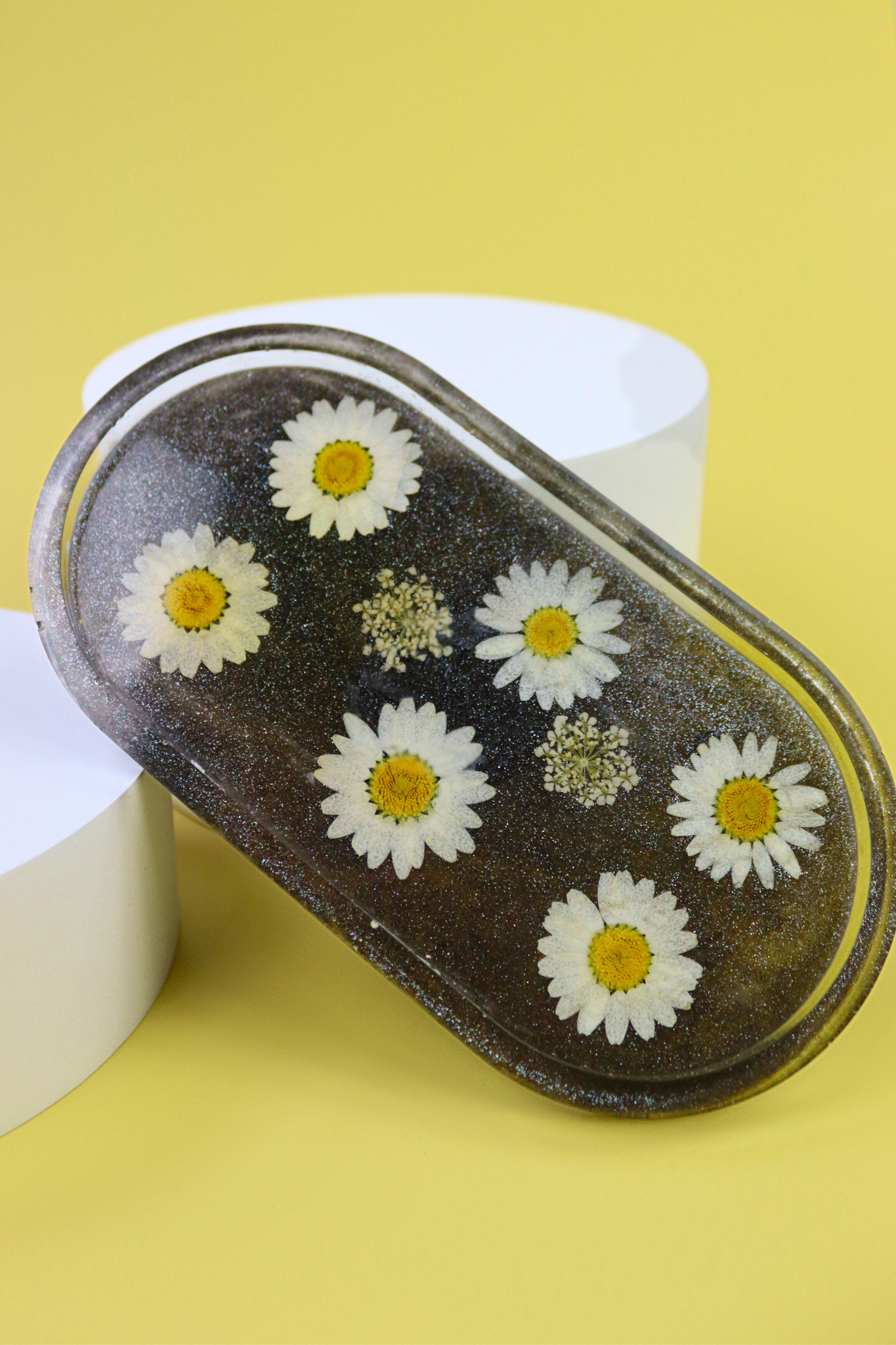 DIY Floral Resin Trinket Tray Kit