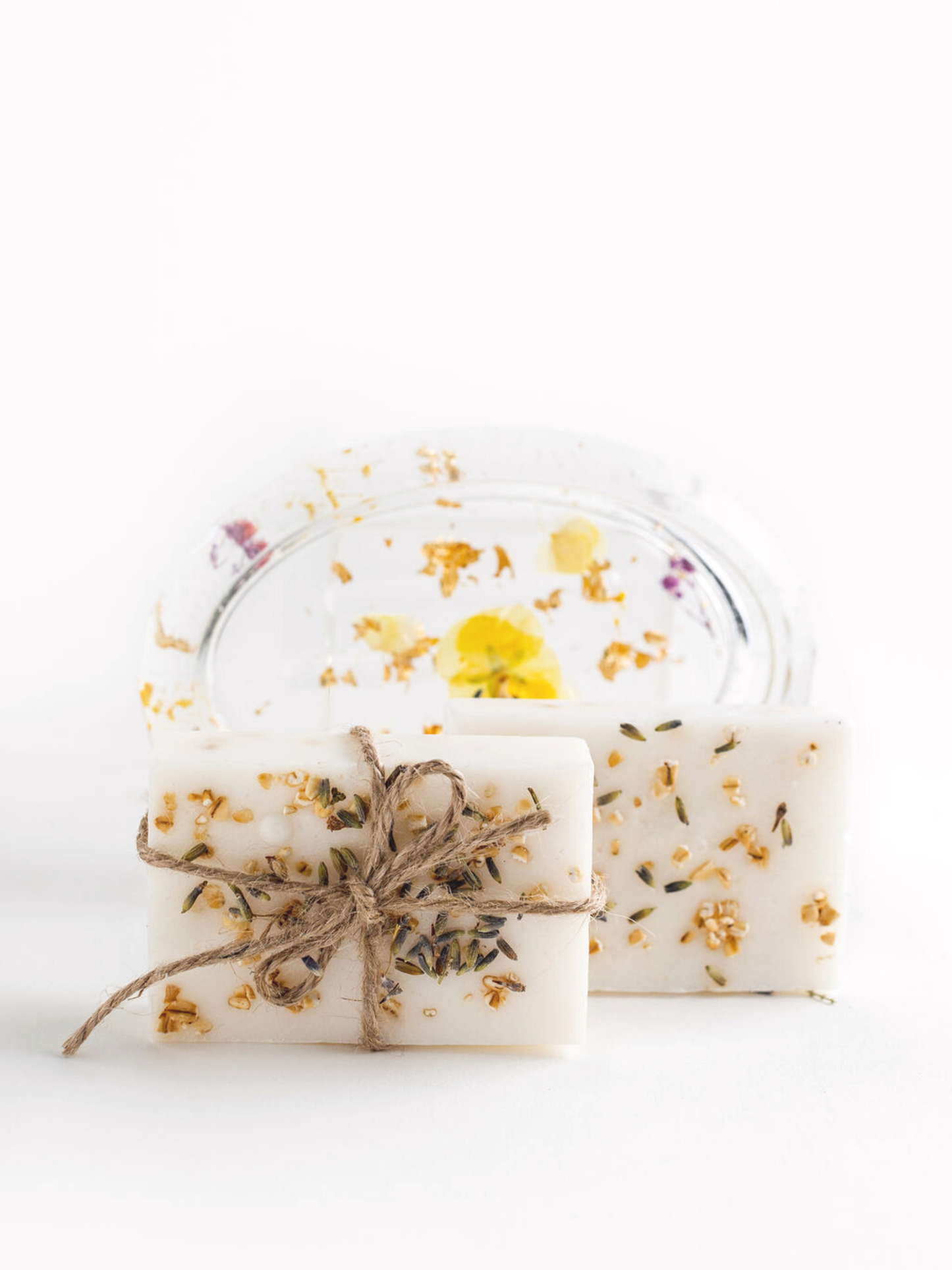 DIY Lavender Soap & Floral Resin Soap Tray Kit
